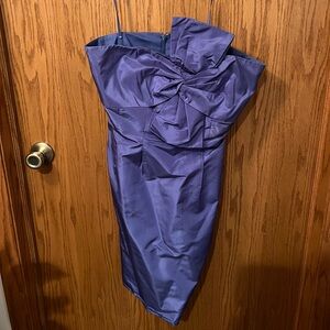 Jcrew Purple/Blue Bridesmaid Dress